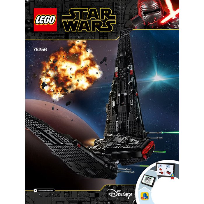 Kylo Shuttle Set 75256 Instructions | Brick Owl - LEGO