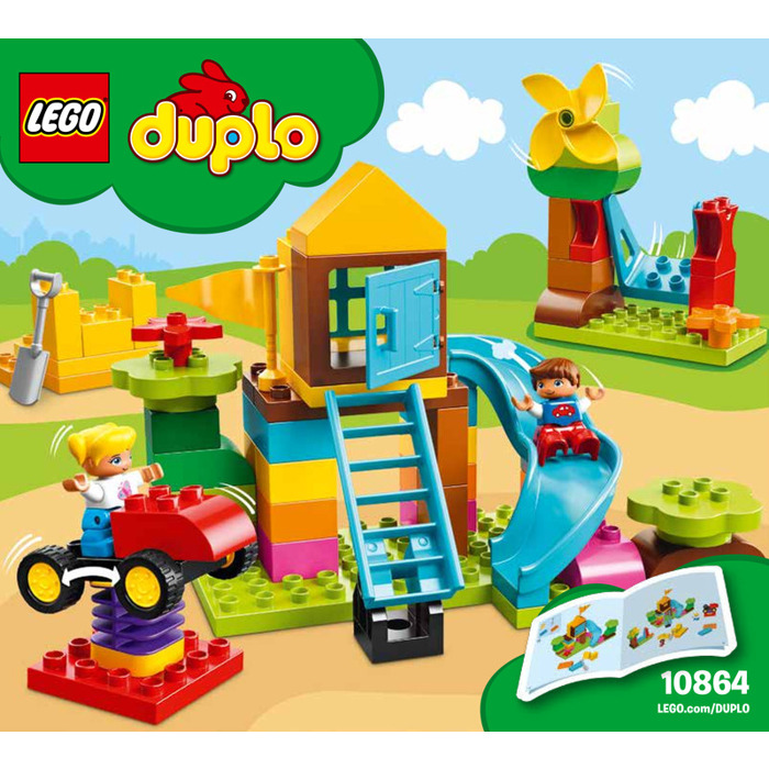 Lego Duplo 10864 Large Playground Brick Box - MenalMeida
