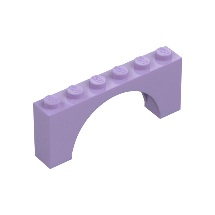 LEGO Arch 1 x 6 x 2 Medium Thickness Top (7069 / 15254) | Brick Owl ...