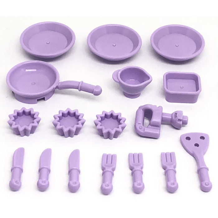 LEGO Lavender Friends Kitchen Accessories (93082)