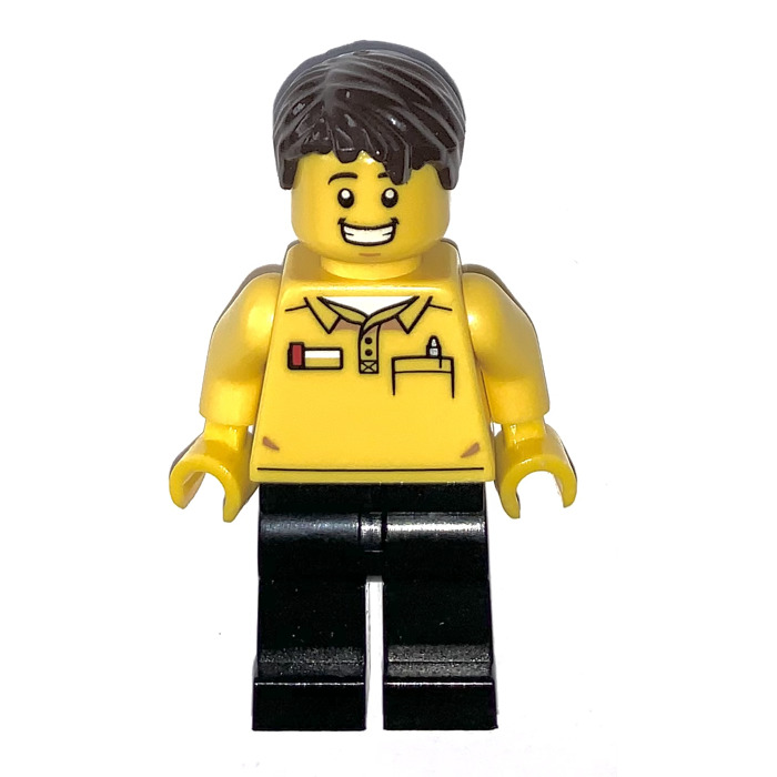 LEGO Yellow Lego Store Staff Minifig Torso Comes In | Brick Owl - LEGO