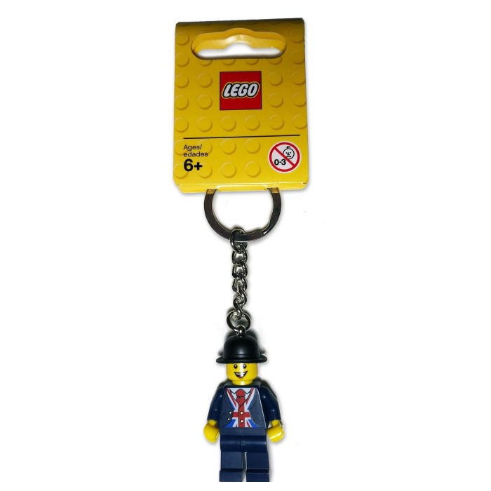 LEGO Lester Key Chain (853843) | Brick Owl - LEGO Marketplace