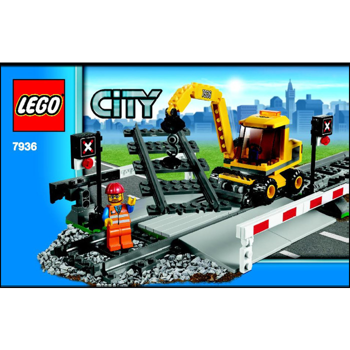 Postbud Nogen som helst Forfatning LEGO Level Crossing Set 7936 Instructions | Brick Owl - LEGO Marketplace