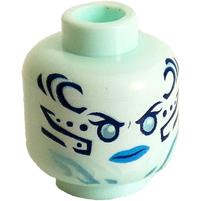 LEGO Light Aqua NRG Nya head (3626 / 78081) | Brick Owl - LEGO Marketplace