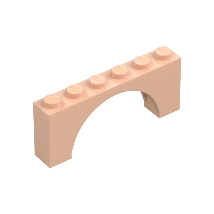 LEGO Arch 1 x 6 x 2 Medium Thickness Top (7069 / 15254) | Brick Owl ...