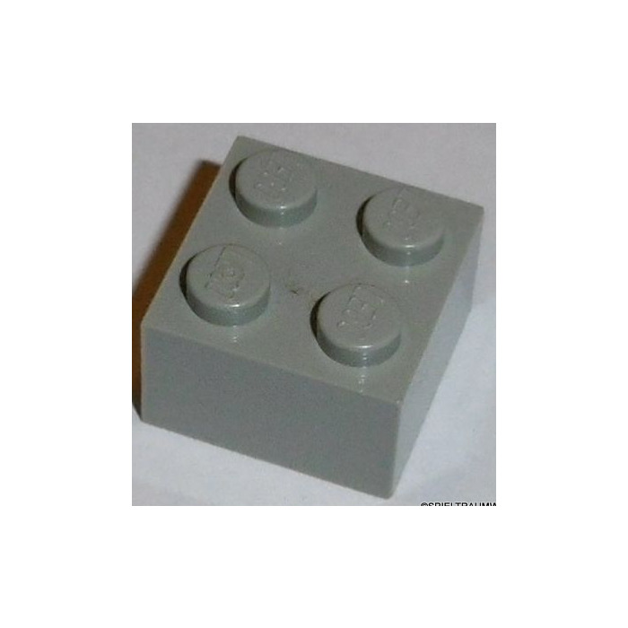 LEGO Gris clair Bras Brique 2 x 2 Bras Titulaire sans Trou et 1 Bras