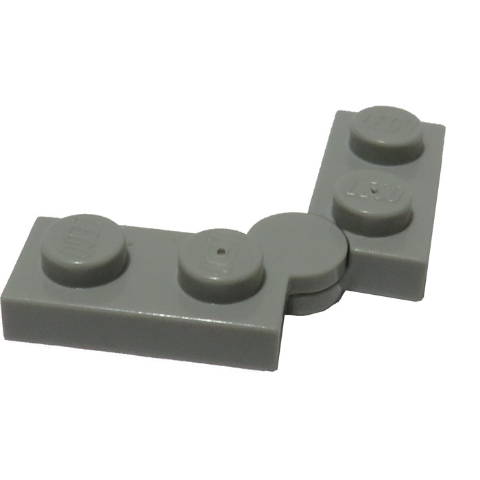 LEGO Lot of 4 Light Gray 1x4 Hinge Brick Pieces