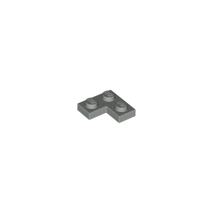 Lego 2420 x4 plate 2 x 2 corner light courrier électronique grey 