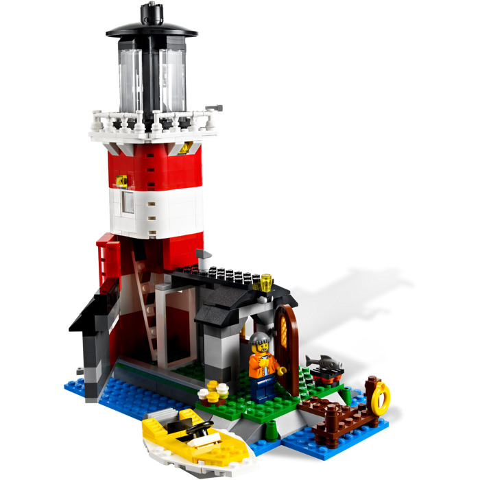 Lego® BAUANLEITUNG Creator 5770 LEUCHTTURM NEU BA Anleitungen Lighthouse Island 