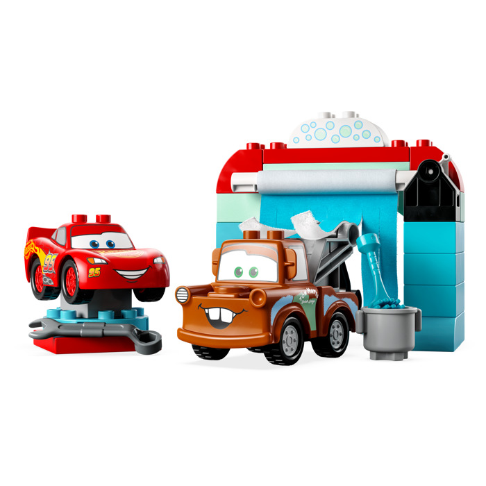 LEGO Lightning McQueen & Mater's Car Wash Fun Set 10996 Inventory