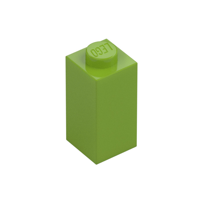 LEGO Lime Brick 1 x 1 x 1.6 with Two Side Studs (32952) | Brick Owl