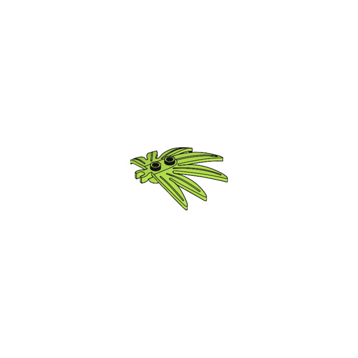 i16 Arbre Plante LEGO ® 3 x 10884 feuilles 6 x 5 Citron Vert Avec Clip 6023832
