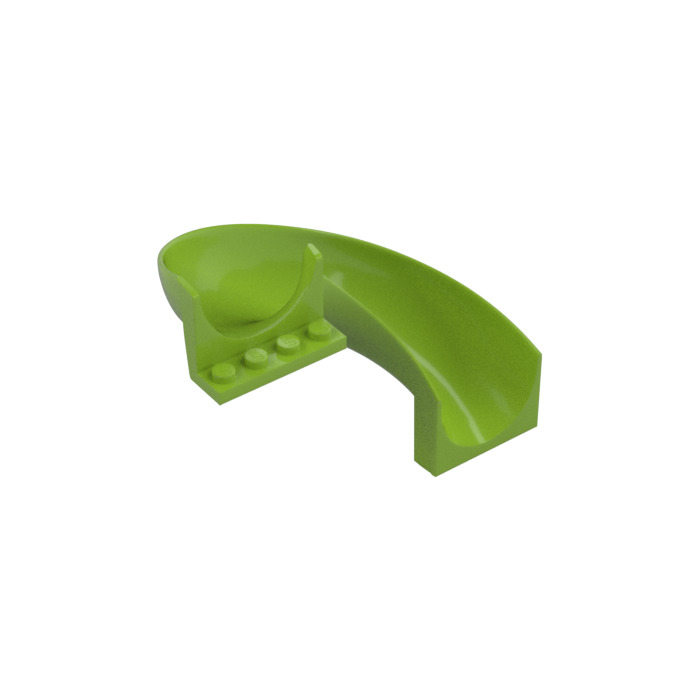 LEGO Slide 7 x 12 Curved 180 (11267) | Brick Owl