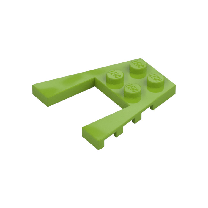 LEGO Wedge Plate 4 x 4 with 2 x 2 Cutout (41822 / 43719