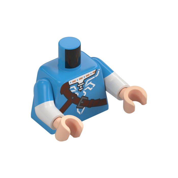 LEGO Link - Breath of the Wild Minifig Torso (973 / 78568) | Brick Owl