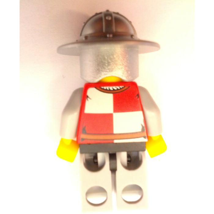 BRAND NEW Lego Royaumes-Château-Lion Knight QUARTS casque à larges bords 