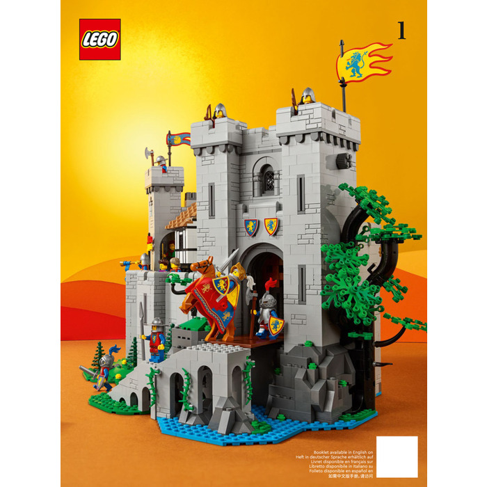 ude af drift produktion Fabrikant LEGO Lion Knights' Castle Set 10305 Instructions | Brick Owl - LEGO  Marketplace