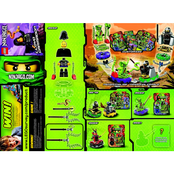 Væsen solo websted LEGO Lloyd Garmadon Set 9552 Instructions | Brick Owl - LEGO Marketplace