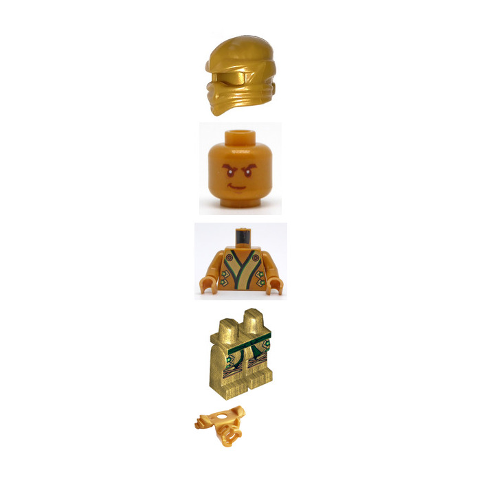 maat waterstof Albany LEGO Lloyd - Golden Ninja Minifigure | Brick Owl - LEGO Marketplace