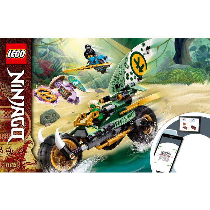 LEGO Lloyd's Jungle Chopper Bike Set 71745 Instructions Set | Brick Owl ...