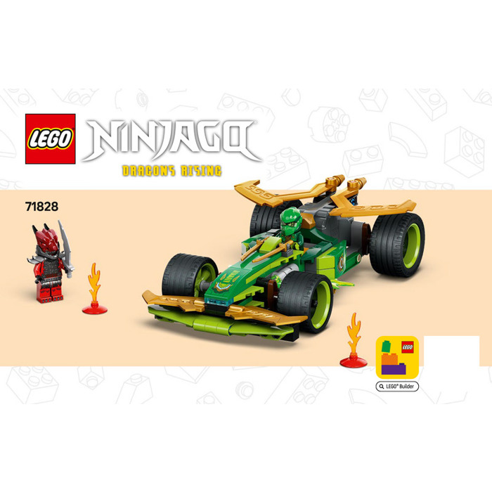LEGO Lloyd's Pull-Back Race Car Set 71828 Instructions | Brick Owl