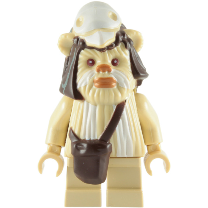 Lego Minifigure Head Cover Star Wars Ewok H80 