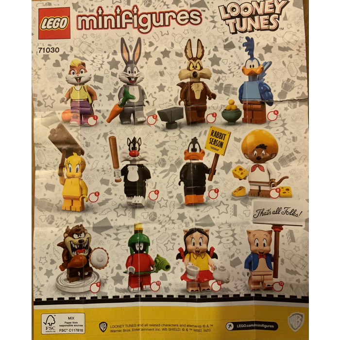 Lego 71030 Minifiguras el Pato Lucas Looney Tunes COLLT 07