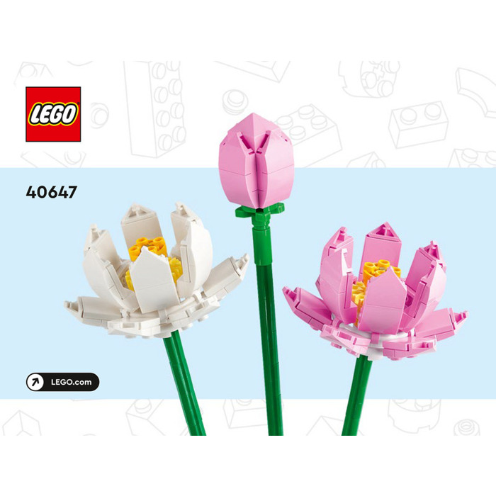 LEGO 40647 Creator Botanical Collection Lotus Flowers