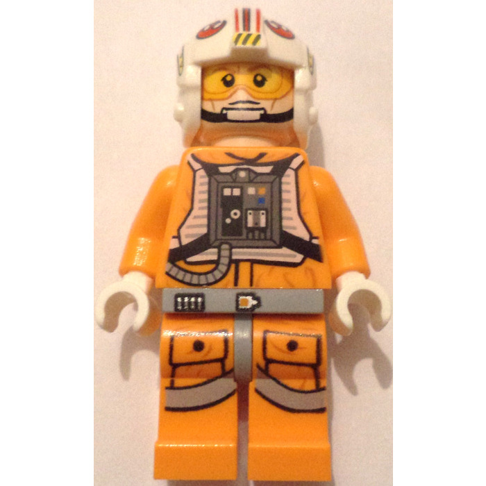 LEGO NEW STAR WARS REBEL PILOT LUKE SKYWALKER MINIFIGURE FIG TORSO 