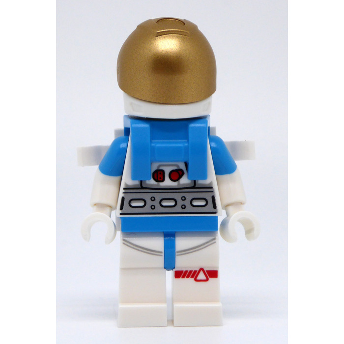 LEGO Astronaut Minifigure White Spacesuit Camera & Lamp Gold Visor RARE! NEW