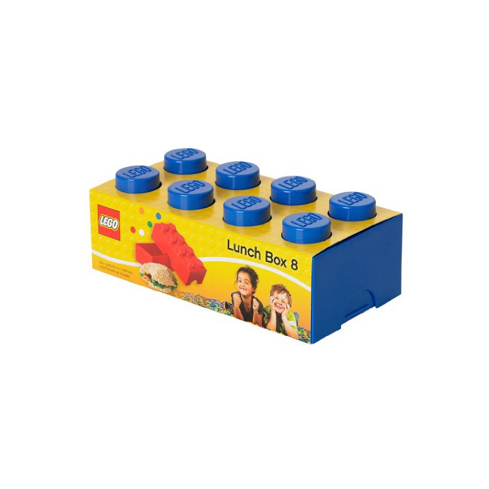 LEGO STORAGE 4023 LUNCH BOX YELLOW NEW STILL SEALED size 200 X 100