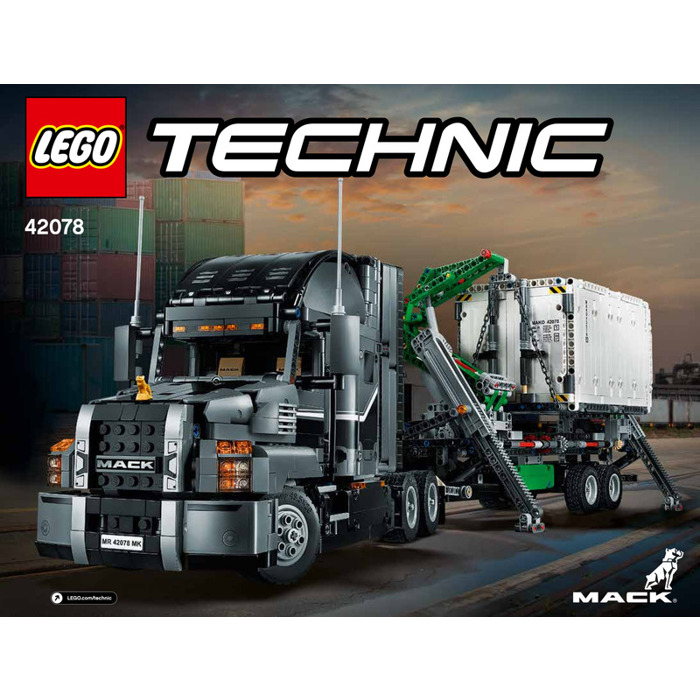 lego mack truck 42078