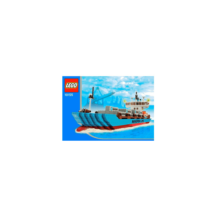 balance Moderne velfærd LEGO Maersk Line Container Ship Set 10155 Instructions | Brick Owl - LEGO  Marketplace