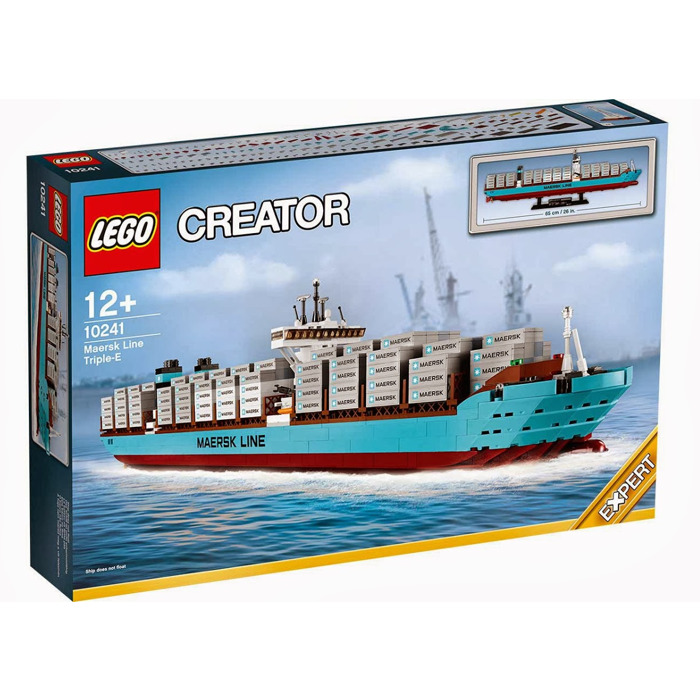 LEGO Maersk Line Triple-E Set 10241 Packaging | Brick Owl - LEGO ...