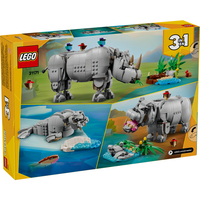 LEGO Majestic Rhino Set 31171 | Brick Owl - LEGO Marketplace