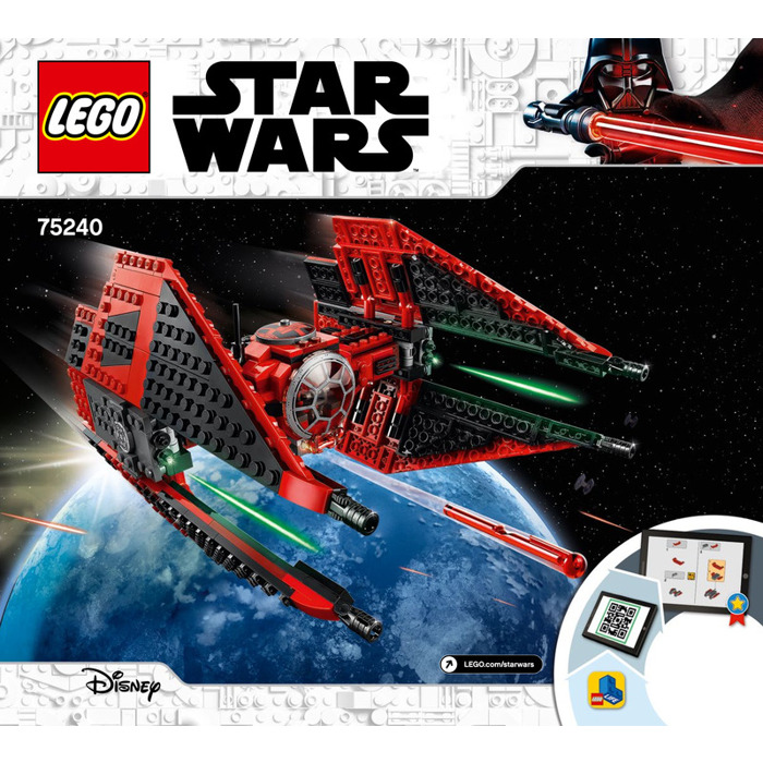 Lijep Lock semafor  LEGO Major Vonreg's TIE Fighter Set 75240 Instructions | Brick Owl - LEGO  Marketplace