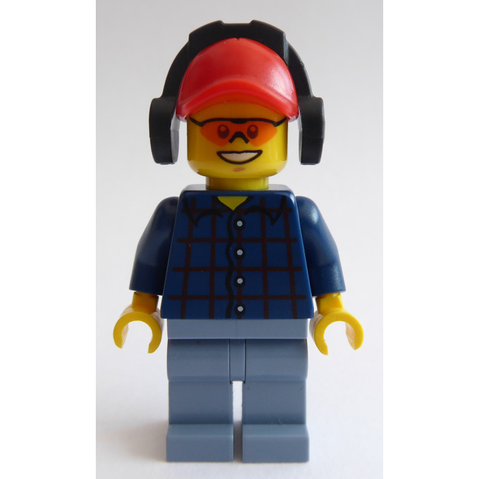 Lego mini figure 1 Black Headphones Headset NEW 