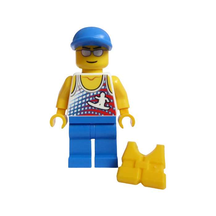 surfer lego minifigure