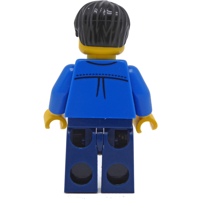 LEGO Man in Blue Jacket Minifigure | Brick Owl - LEGO Marketplace