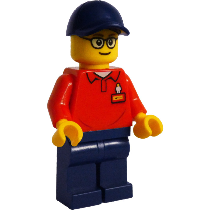 LEGO Man in Red Shirt Minifigure Brick Owl LEGO Marketplace