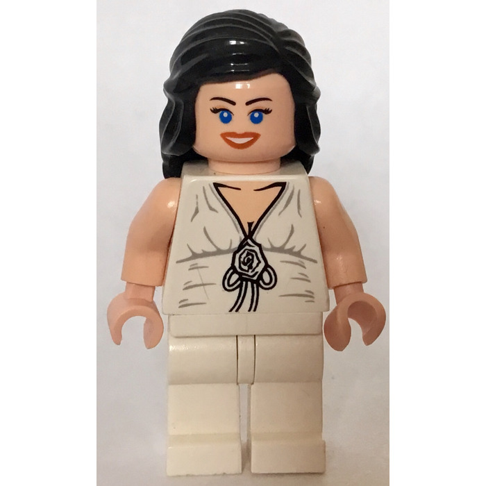 iaj007 NEW LEGO Marion Ravenwood White Outfit FROM SET 7683 INDIANA JONES
