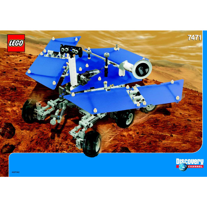 LEGO Mars Exploration Rover #7471 Sealed bags complete NO BOX Discovery Kids