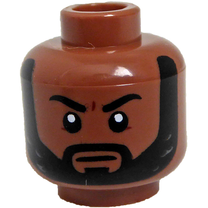 LEGO Master Mordo Minifigure Head (Recessed Solid Stud) (3626 / 100584 ...