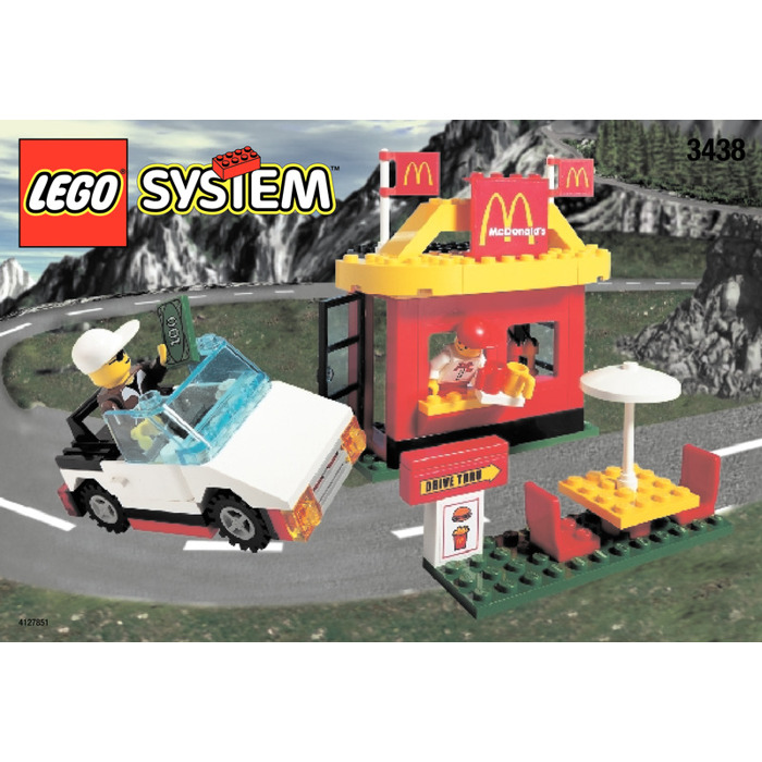 LEGO McDonalds Restaurant 3438 Instructions | Brick Owl