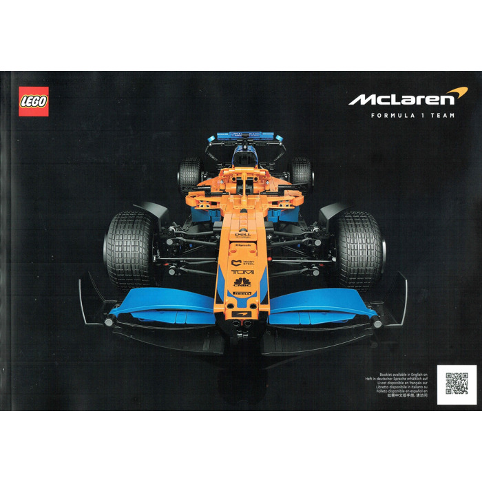 LEGO McLaren Formula 1 Race Car 42141 Instructions Set | Brick Owl ...