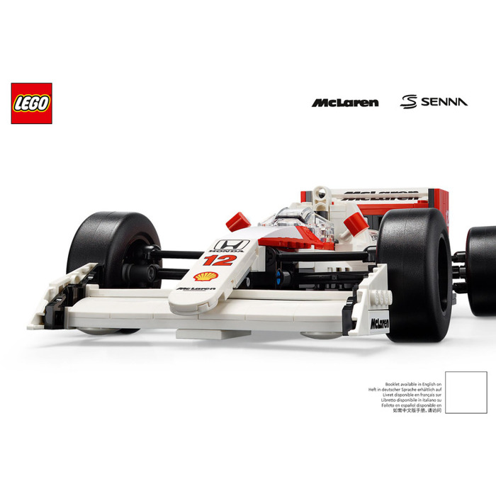 LEGO McLaren MP4/4 & Ayrton Senna Set 10330 Instructions | Brick Owl