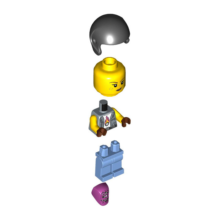 LEGO Mechanic, Female minifigure | Brick Owl - LEGO Marktplaats