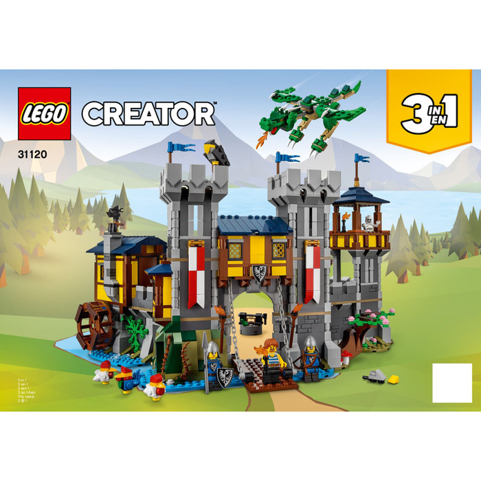 Lego Medieval Castle Set 31120 Instructions Set Brick Owl Lego