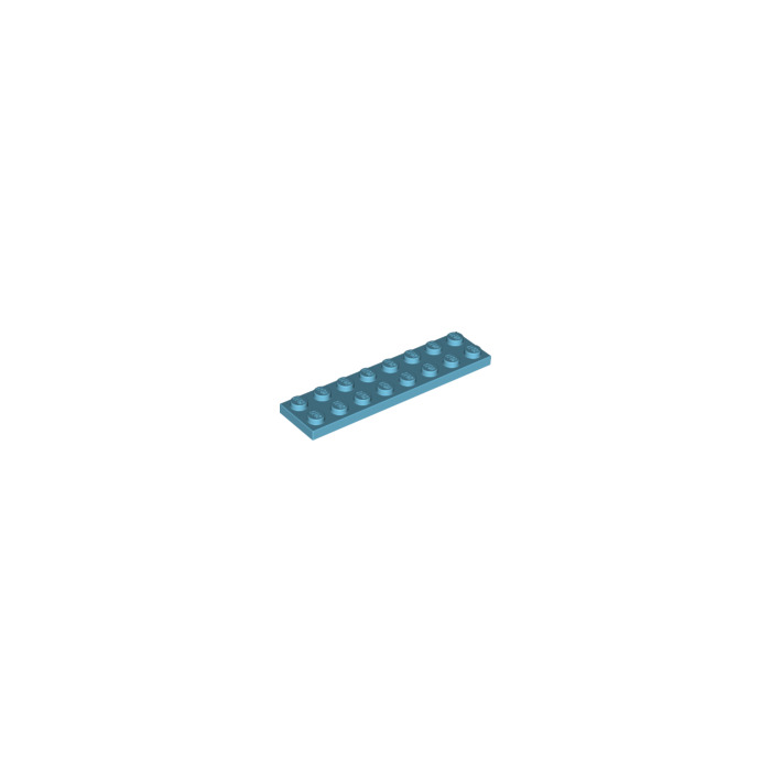 LEGO Piatta 2x8 PART 3034 x 4 Verde