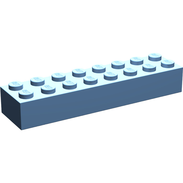 taille 1x8 2 x Lego Blue Brick - 300823 pièces et morceaux